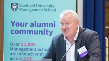 Summer Prize Giving 2025 alumni speaker Rob Pulford