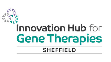 Logo for the Innovation Hub for Gene Therapies, Sheffield