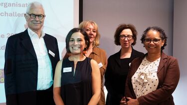 The research team and Lord John Hendy KC.