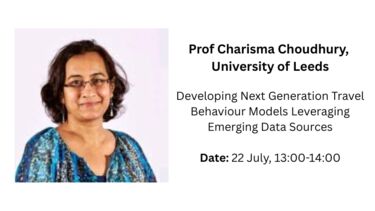 Prof Charisma Choudhury Seminar ad