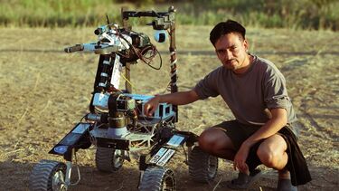 Renzo with rover in Turkey