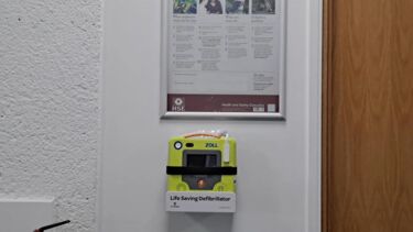 Geography and Planning Building defibrillator