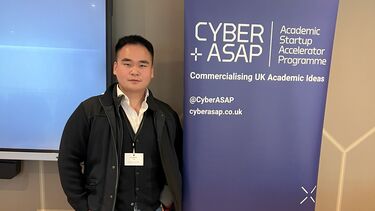 PingCheng presented CybPass at an event 