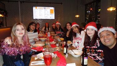 Taylor Swift society Christmas Dinner