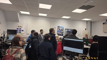 Visitors on the School of EEE away day