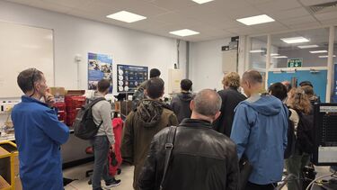 Visitors on the School of EEE away day