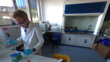 Our geochemistry lab is used for sample preparation and research into environmental science areas such as remediation, climate change and supporting undergraduate dissertations.