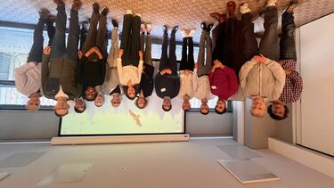 Group photograph of members of the Macroeconomics research network 