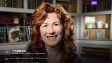 Screenshot of Angie Hobbs on Iplayer