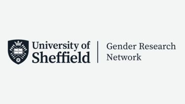 University of Sheffield logo, with the text 'Gender Research Network' 