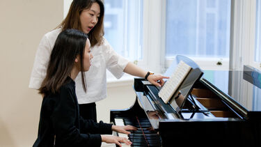 Piano lesson