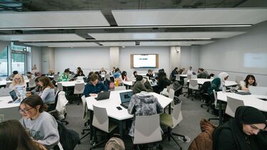 Students in a seminar