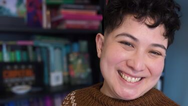 A selfie of Élaina Gauthier-Mamaril