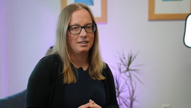 Portrait shot of Dr Esther Hobson