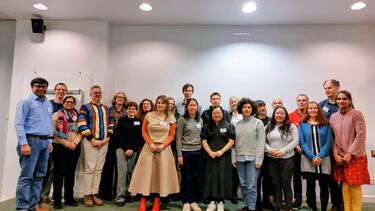 Kim Nguyen, colleagues and guests at the Economics of Gender workshop