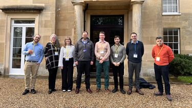 Engineers grouped together