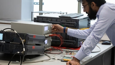 equipment in our 6G research facility 