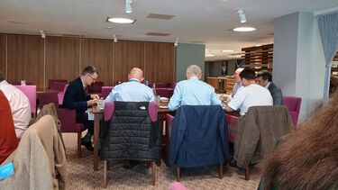 Meal at the research update 