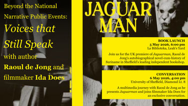 post to announce two events with Raoul de Jong and Ida Does. on 5 May la Biblioteka 6pm and 6 may 4pm Diamond Lt8