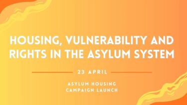 Housing, Vulnerability and Rights in the Asylum System banner