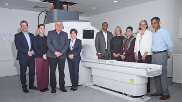 MRI scanner launch event