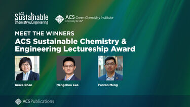 Meet the winners: Grace Chen., Nengchao Luo, Fanran Meng