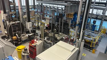 Wide shot of the entire ASTC lab