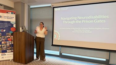 Danica Darley presenting