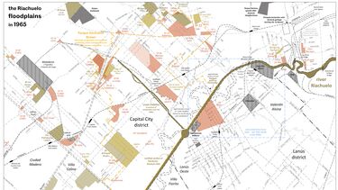 A map of the floodplains of Buenos Aires