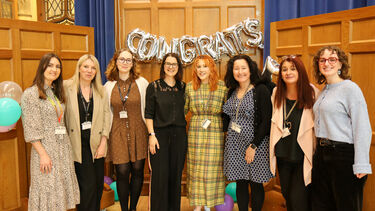 Inspiring Student Worker Awards 2026 - the organising team from Student Jobshop