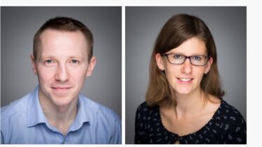 Photos of Ines Rombach and Antony Palmer