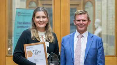 Dean's List 2025 postgraduate winner Sophie Parkin