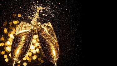 champagne clinking