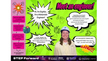 I'm an Engineer poster featuring Sophie