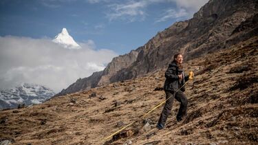 An image taken in Bhutan from the research expedition