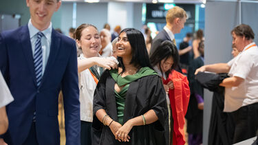 Robing graduation July 2026