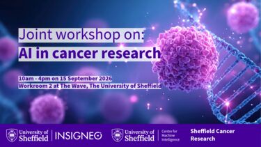 Event graphic: Joint workshop on Artificial Intelligence in cancer research