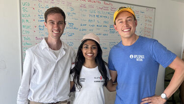 Joe Barnard, Surina Singh and Charlie Garcia 