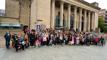 Musicians from across Sheffield gathered at the City Hall to show their support for the city's music scene