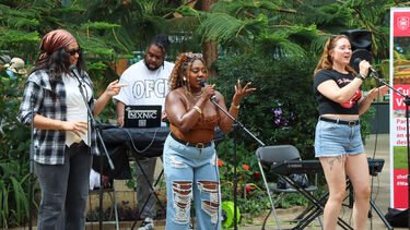 Performers from Tracks Sheffield at the University's Sheffield Music Trail 2026