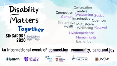 disability matters conference banner