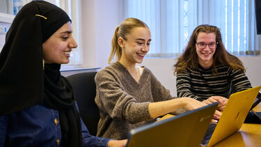 Students at Julia Garnham