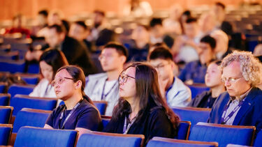 Delegates in a lecture theatre