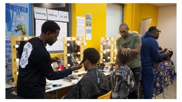 Black barbershop & live podcast event