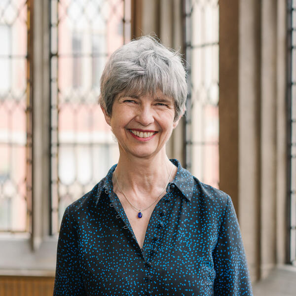 Profile picture of A photo of Professor Mary Vincent smiling at the camera