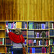 Library books