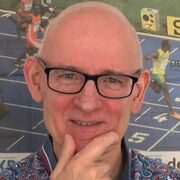 A profile photograph of Dr Tony Harcup. 