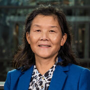 Dr Yajue Wu smiles in the Engineering Heartspace