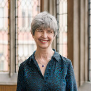 A photo of Professor Mary Vincent smiling at the camera