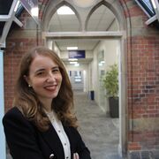  Caterina Milo Headshot in the entrance of Bartolome house